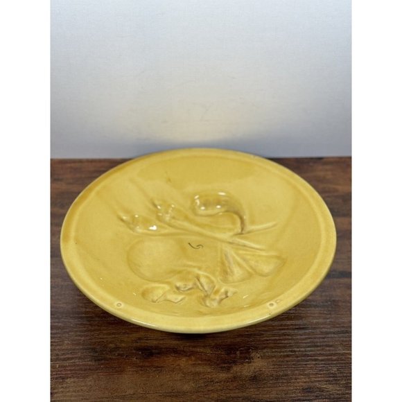 Vintage Los Angeles Potteries Ovenware Harvest Mushrooms Dish Ware‎ 1971 USA - Picture 5 of 12